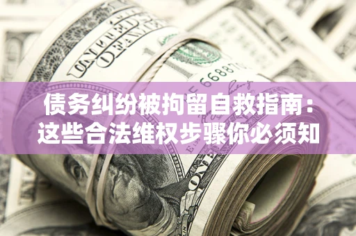 北京债务纠纷被拘留自救指南：这些合法维权步骤你必须知道！
