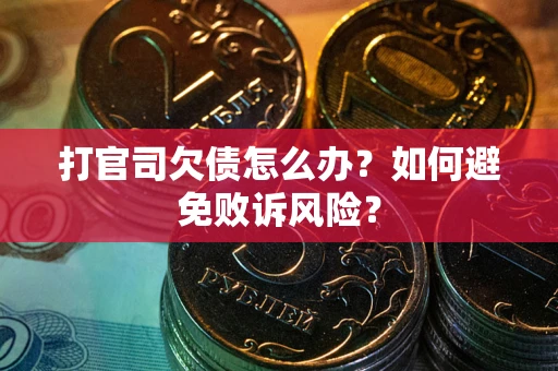 北京打官司欠债怎么办？如何避免败诉风险？