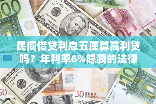 北京民间借贷利息五厘算高利贷吗？年利率6%隐藏的法律风险全解析